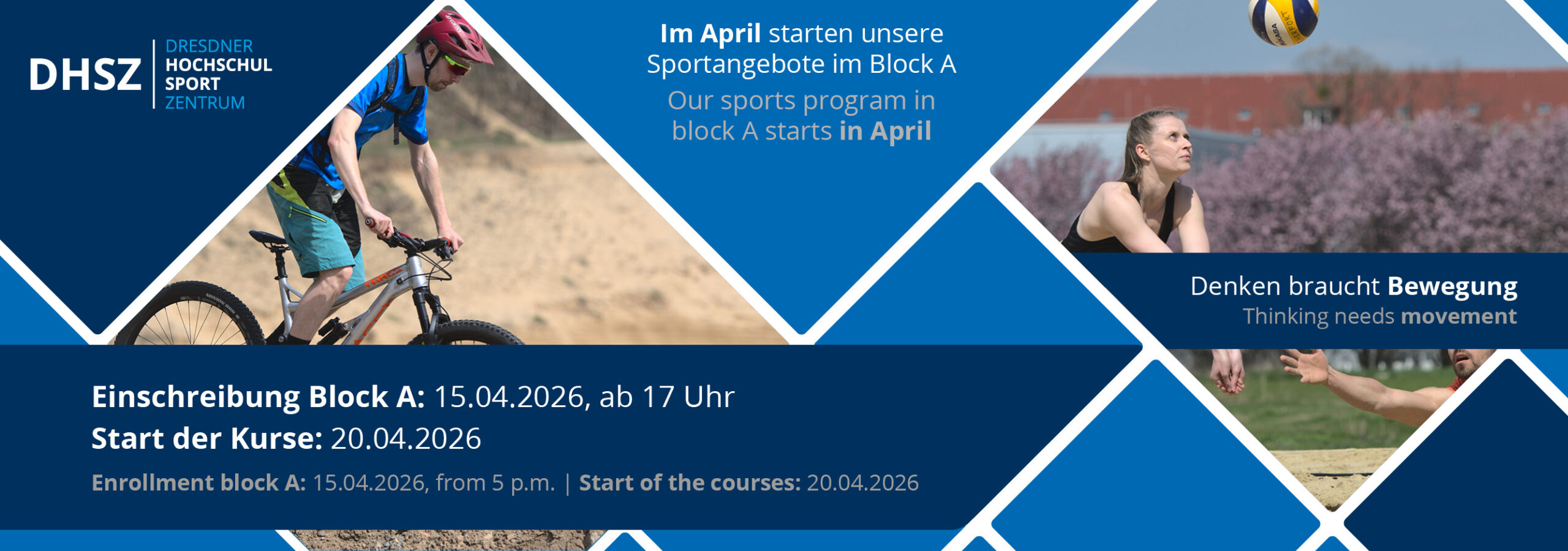 Einschreibung Block B